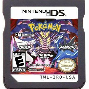 Pokemon Platinum Pearl Diamond Game Card for Nintendo 3DS/DSI NDS NDSL Lite
